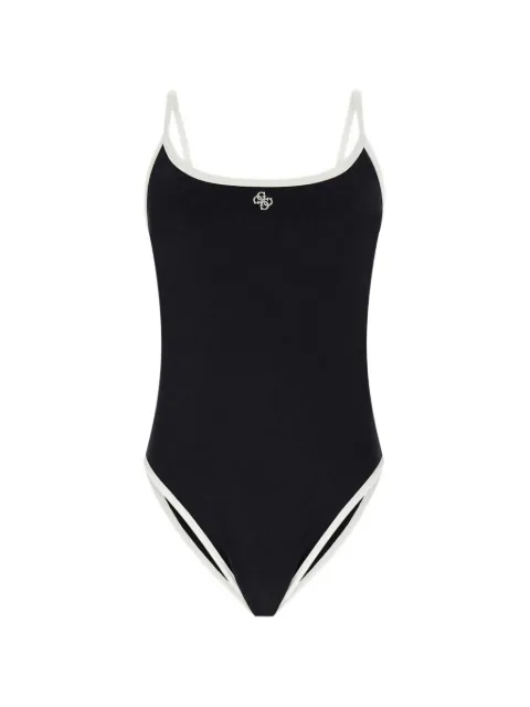 GUESS USA one-piece stretch swimsuit Black E6GJ33MC04R