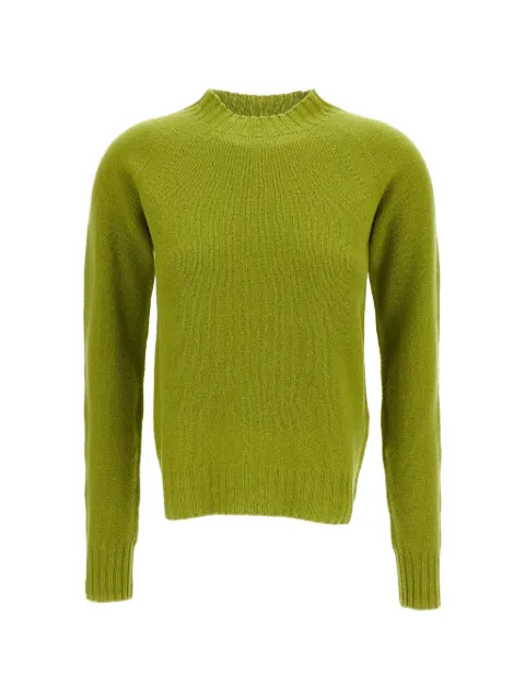 Drumohr high-neck knitted sweater Green L5W113TL435
