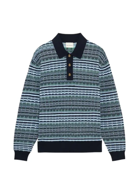 Drôle De Monsieur Coogi long-sleeved sweater Blue LPO222CO209