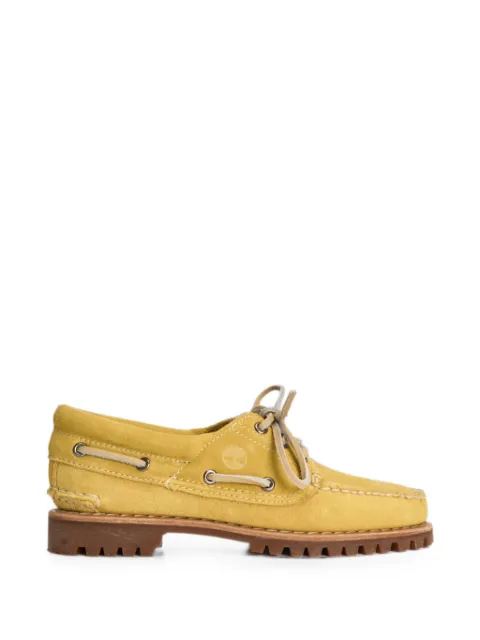 Timberland Authentic suede boat shoes Yellow TB0A2GNVENT1