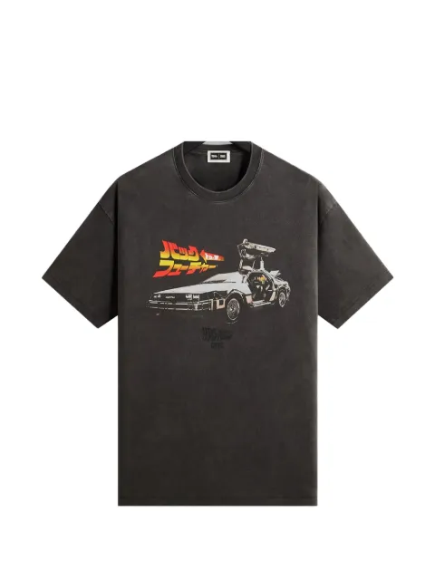 KITH x Back to the Future DeLorean T-shirt Black KHM030052001