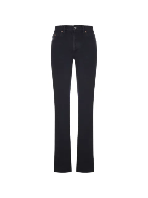 Saint Laurent straight-leg five-pocket jeans Black 827965Y29WB