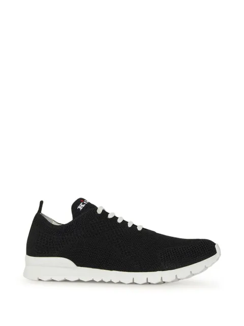 Kiton knitted running sneakers Black USSFITSN0080903