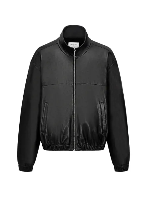 Saint Laurent Cassandre jacket in lambskin Black A000H9YCOJ2