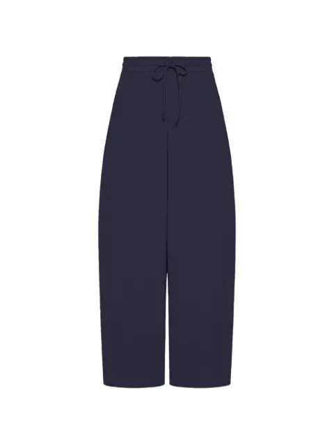 Max Mara drawstring wide-leg track pants Blue 2621786081600