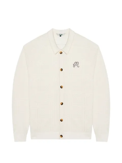 Malbon Golf Resort crochet-knit cardigan White M10066