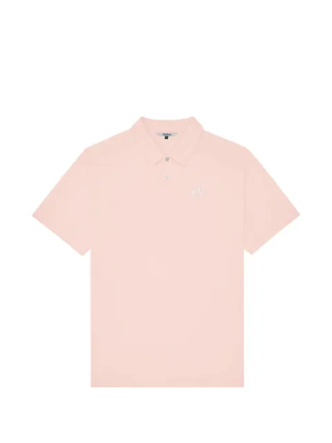 Malbon Golf Fairway logo-embroidered polo shirt Pink M9402