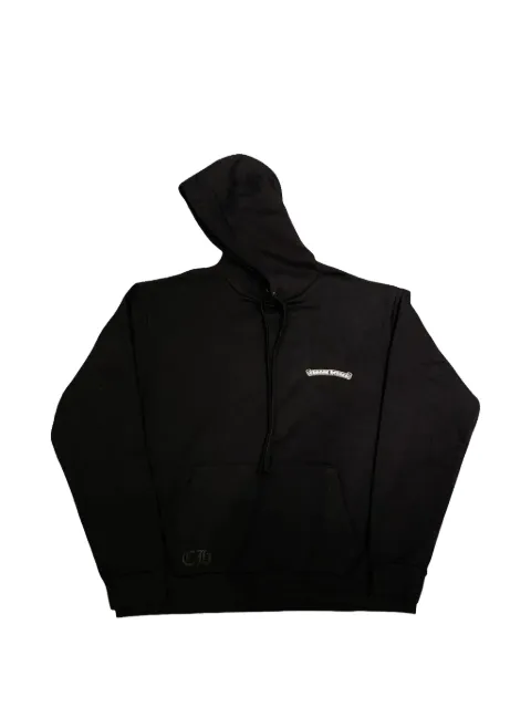 Chrome Hearts St. Barth logo-print hoodie Black CHRM1545