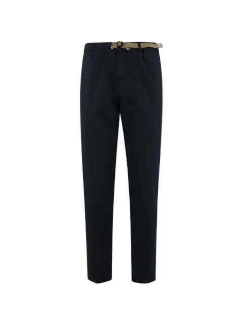 White Sand belted elasticated-waist trousers Blue 26WSU6605
