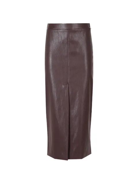 Herno front-slit midi skirt Red GN000121D12928