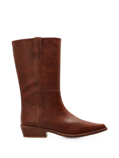 Michael Kors Farren distressed boots Brown 40T6FRMB6L