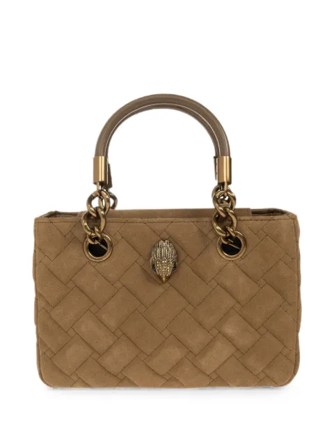 Kurt Geiger London Kensington woven tote bag Brown SQKENSINGTON0