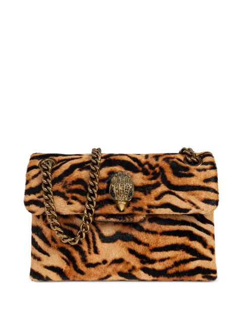 Kurt Geiger London Mini Kensington tiger-print shoulder bag Orange LEATHERMINIKENSINGTON0