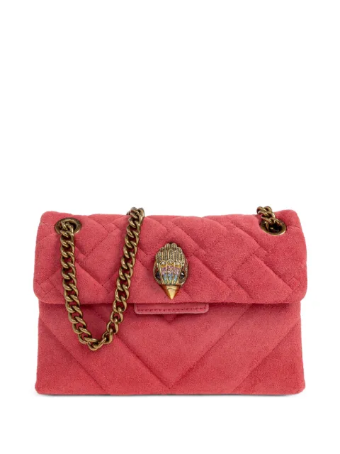 Kurt Geiger London mini Kensington quilted shoulder bag Pink LEATHERMINIKENSINGTON0