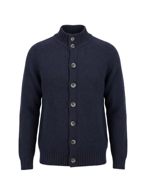 Altea button-up high-neck cardigan Blue 2661152