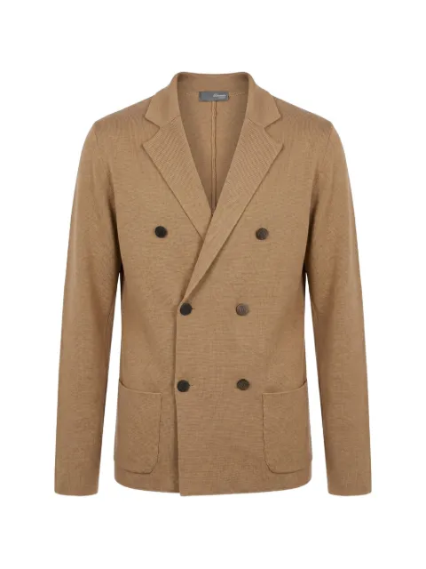Drumohr double-breasted blazer Brown D1D461N
