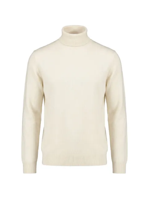 Drumohr roll-neck wool sweater Neutrals D1B104L