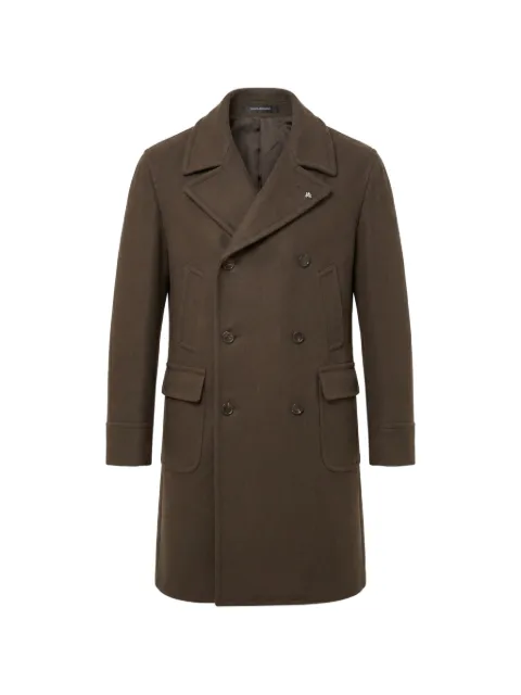 Tagliatore double-breasted wool coat Brown CSHERRY10W770065U