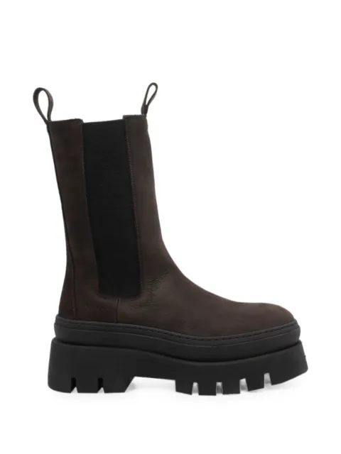 Copenhagen Studios suede chunky-sole chelsea boots Brown CPH685NABCHO