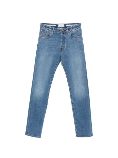 Jacob Cohën Bard contrast-stitching slim-fit jeans Blue JUMQS004069P3621V1
