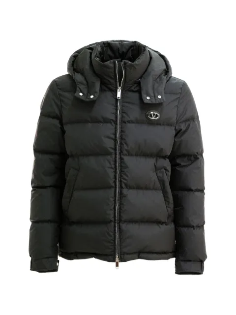 Valentino Garavani VLogo puffer jacket Black VCNA316FN