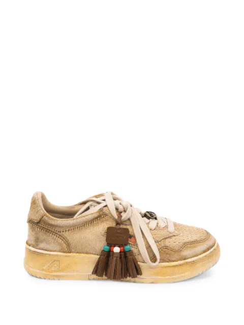 Autry beaded tassel sneakers Neutrals AVLWP101