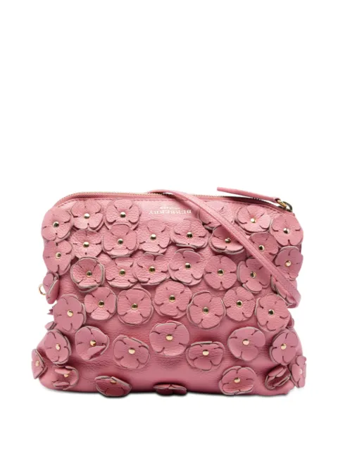 Burberry Pre-Owned 2000-2017 Prorsum Leather The Petal Fold Over crossbody bag Pink Z04Q5IGRF90L8AWR