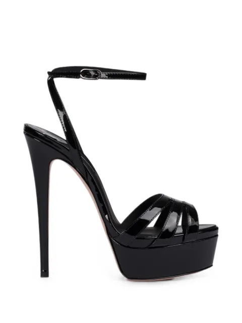 Le Silla Lola platform sandals Black 5715Q100R1PPGSL