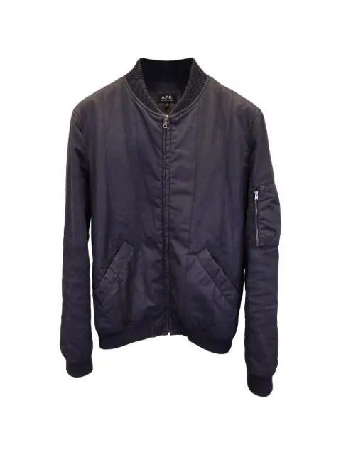 A.P.C. Theo bomber jacket Black MRPPUUSCL368752M