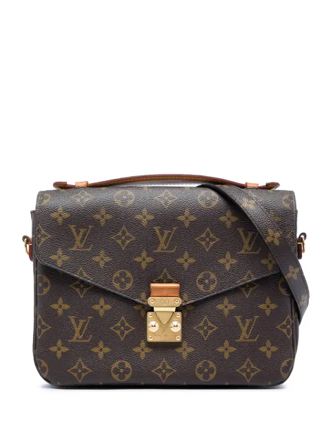 Louis Vuitton Pre-Owned 2015 Monogram Pochette Metis satchel Brown URFWOOVGM5CCG7DK