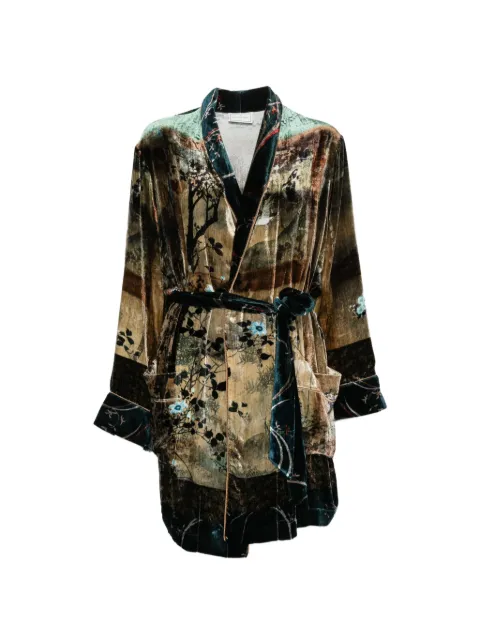 Pierre-Louis Mascia Kanada belted coat Green 11668L92