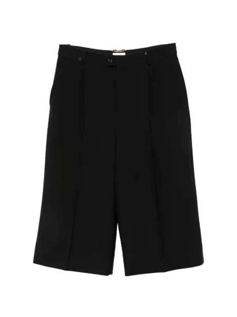 Saint Laurent pleated shorts Black 866251Y7B73