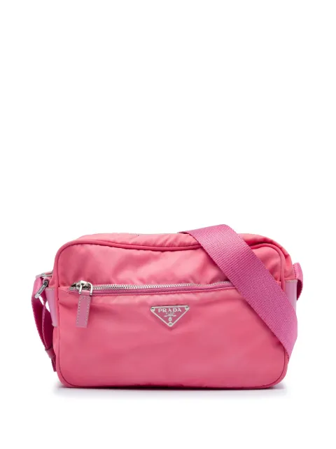 Prada Pre-Owned 2021-2026 Tessuto Camera Bag crossbody bag Pink B0QJ3PMCR3AFAA6V