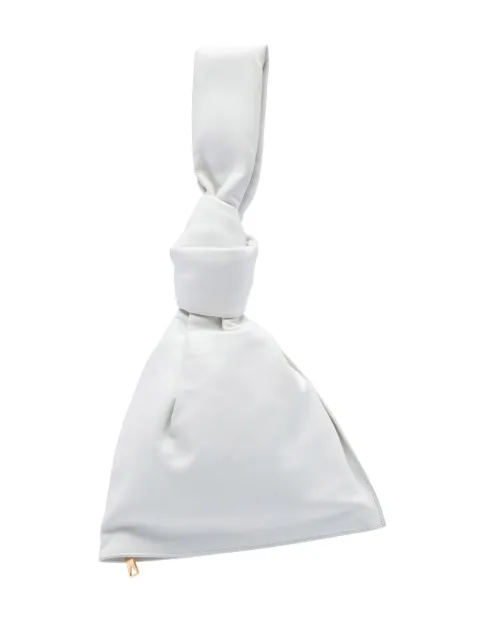 Bottega Veneta Pre-Owned 2012-2026 Mini Calfskin BV Twist Bag handbag White N5HDLCMRF398A5K6