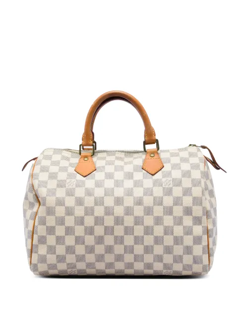 Louis Vuitton Pre-Owned 2014 Damier Azur Speedy 30 boston bag White 5ST8SRLKXSUQGDEL