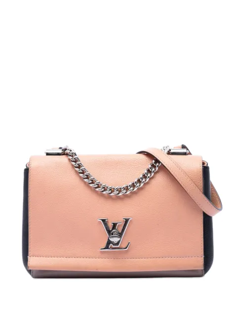 Louis Vuitton Pre-Owned 2015 Tricolor Leather Lockme II BB satchel Orange 5EDOCGY4YWFUR610