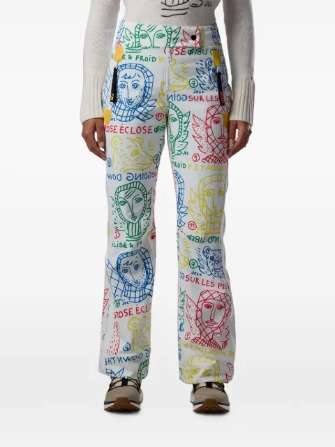 Rossignol JCC graphic-print ski pants White RLPWP12