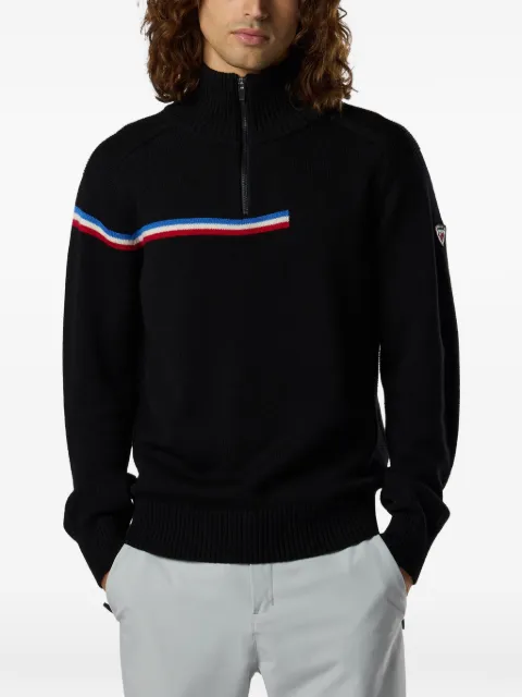 Rossignol half-zip merino sweater Black RLPMO05