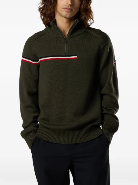 Rossignol half-zip wool sweater Green RLPMO05