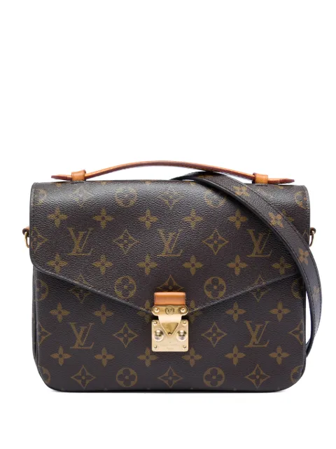 Louis Vuitton Pre-Owned 2016 Monogram Pochette Metis satchel Brown R1GIMSJMYBIJHV4O