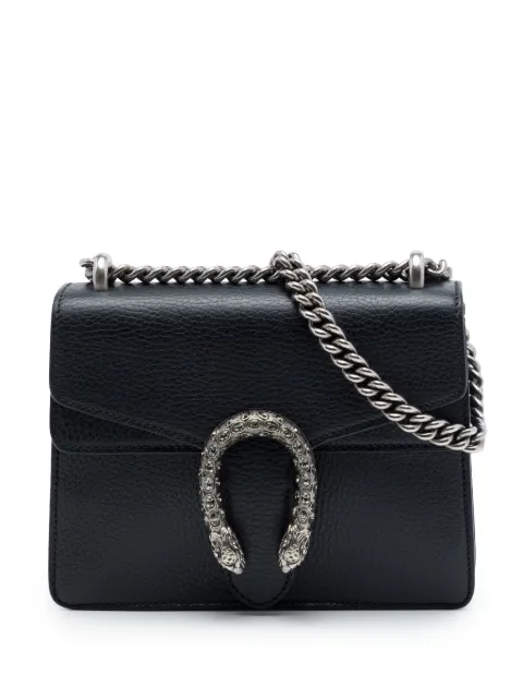 Gucci Pre-Owned 2016-2026 Small Calfskin Dionysus crossbody bag Black PIRYA7TKEIKW8FLP