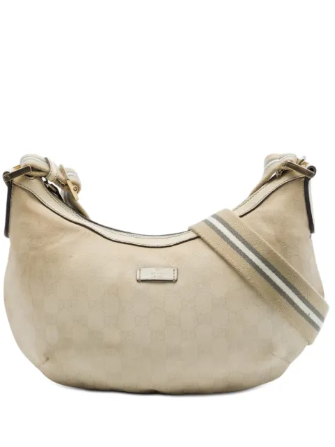 Gucci Pre-Owned 2016-2026 GG Canvas Web crossbody bag Neutrals 90YUVXRYKVSDC2BQ