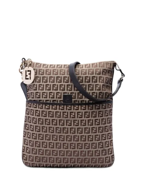 Fendi Pre-Owned 2000-2010 Zucchino Canvas crossbody bag Neutrals LWBT6EJRFZ3QNC3C