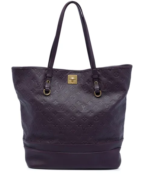 Louis Vuitton Pre-Owned 2011 Monogram Empreinte Citadine PM tote bag Purple J61LMK6HA9YPZYSC