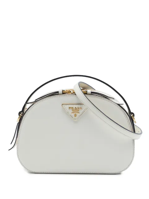 Prada Pre-Owned 2010-2026 Saffiano Lux Odette satchel White IXLL57W9BFSR46UN