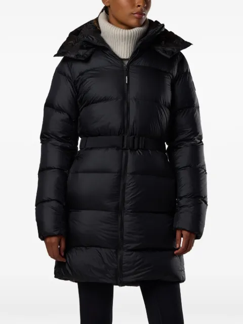 Rossignol Abel belted parka coat Black RLPWJ41