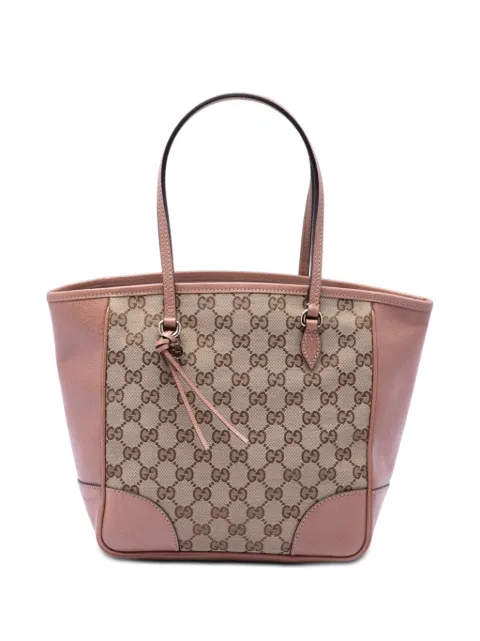 Gucci Pre-Owned 2016-2026 GG Canvas Bree tote bag Neutrals GB4GX11XC4L63NWU