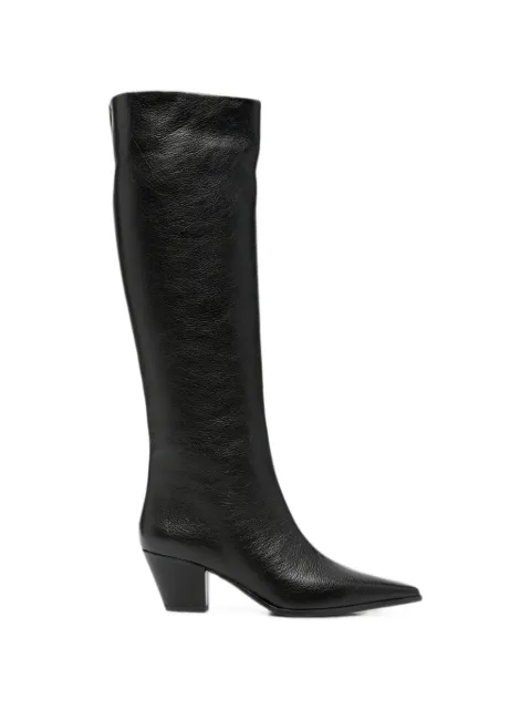 Roberto Festa Fredine point-toe knee-high boots Black FREDINE