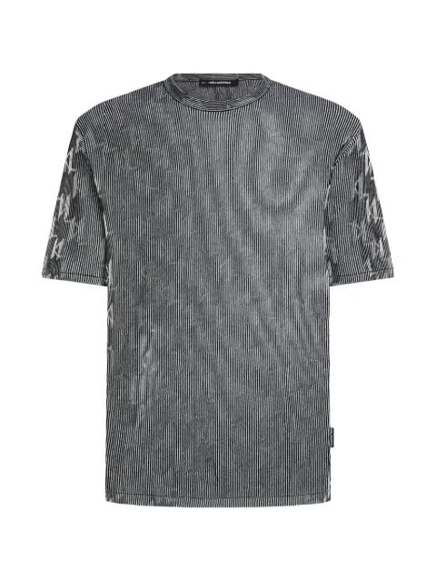 Karl Lagerfeld knitted T-shirt Grey B3M18032