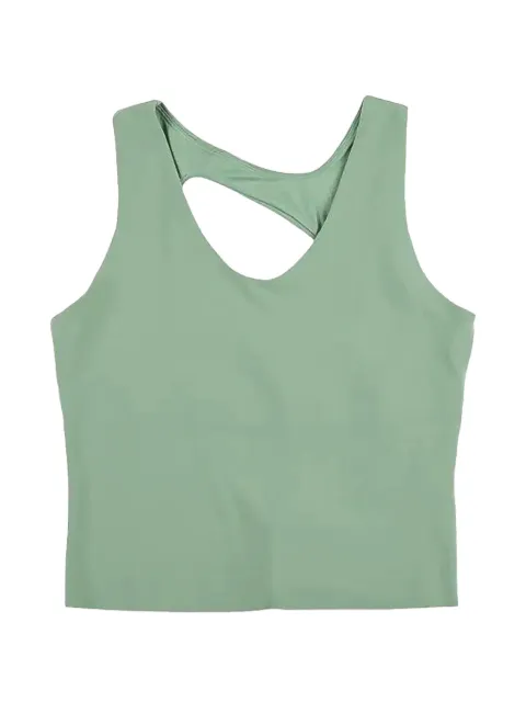 Nike Zenvy Dri-FIT cut-out tank top Green IF3090